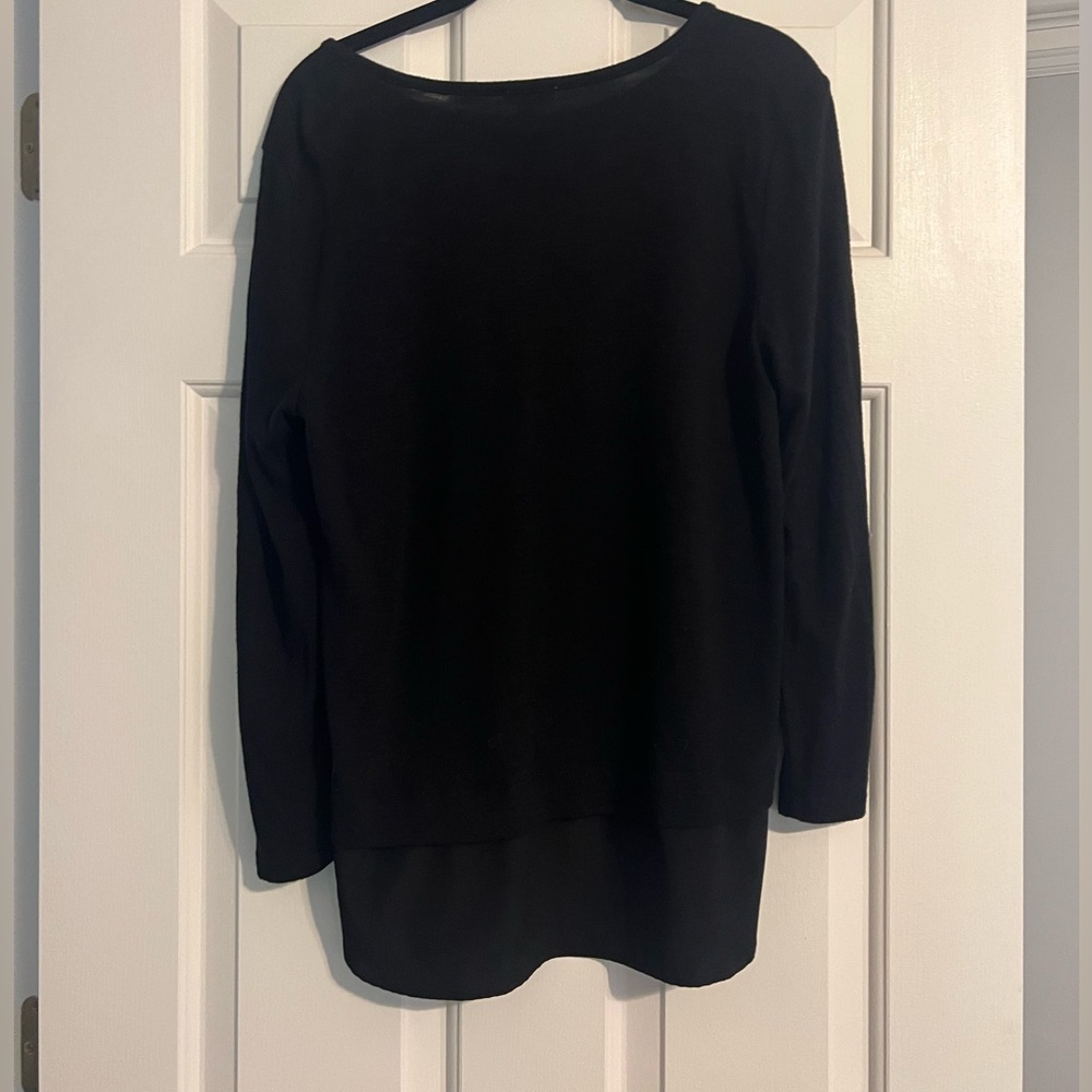 JCrew Black Long Sleeve Shirt